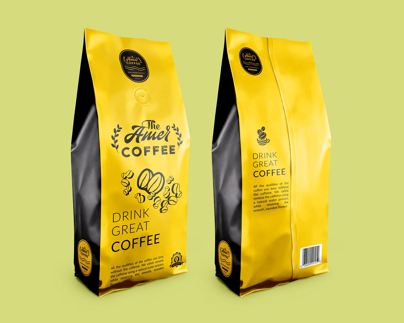 The Amer Coffee Packaging Design